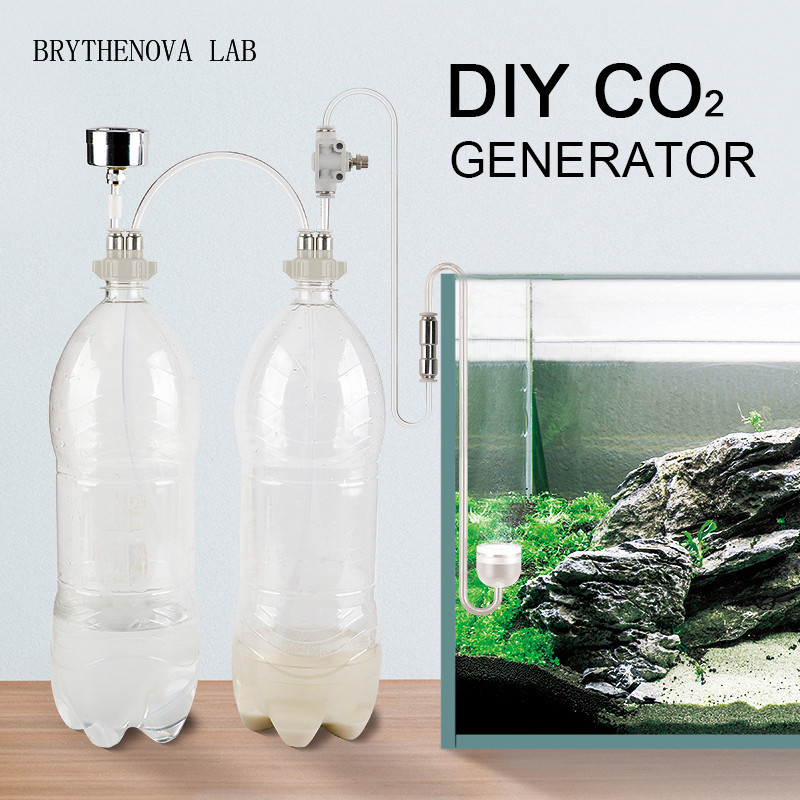 Planted Aquarium Co2 Kit - Generator CO2 do akwarium roślinnego, zestaw