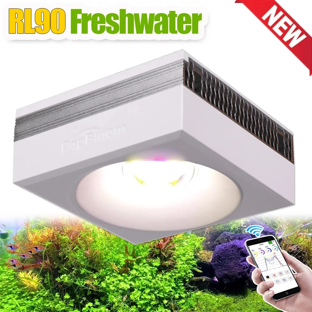 Planted Aquarium Freshwater - PopBloom profesjonalna lampa do akwarium z