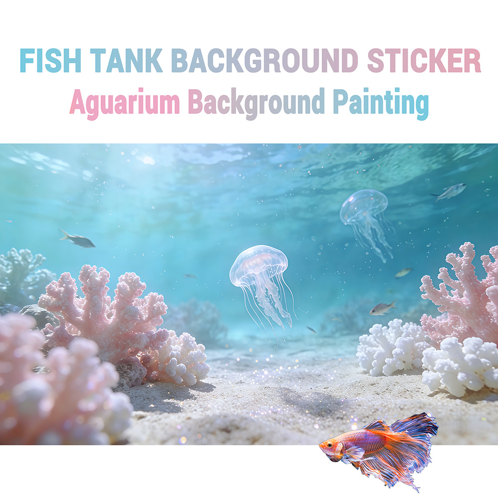 Aquarium Sand White - Biała plaża z białego piasku i