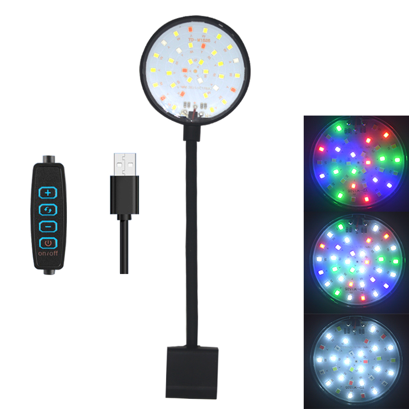 Aquarium Plant Iron - Lampa LED do akwarium USB, oświetlenie