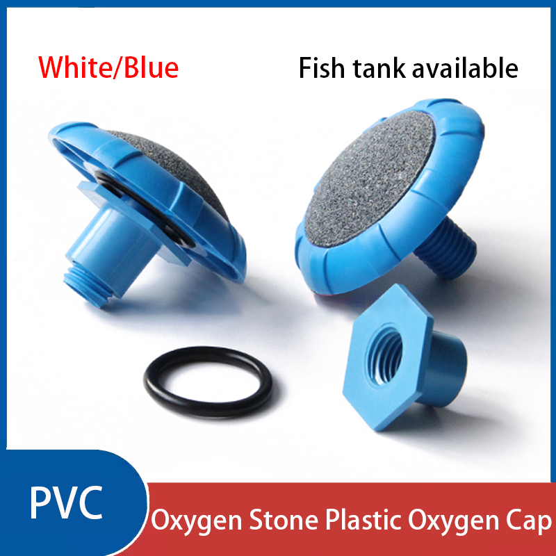 Aquarium Sand White - 1szt PVC biały/niebieski podnoszenie tlenu głowica