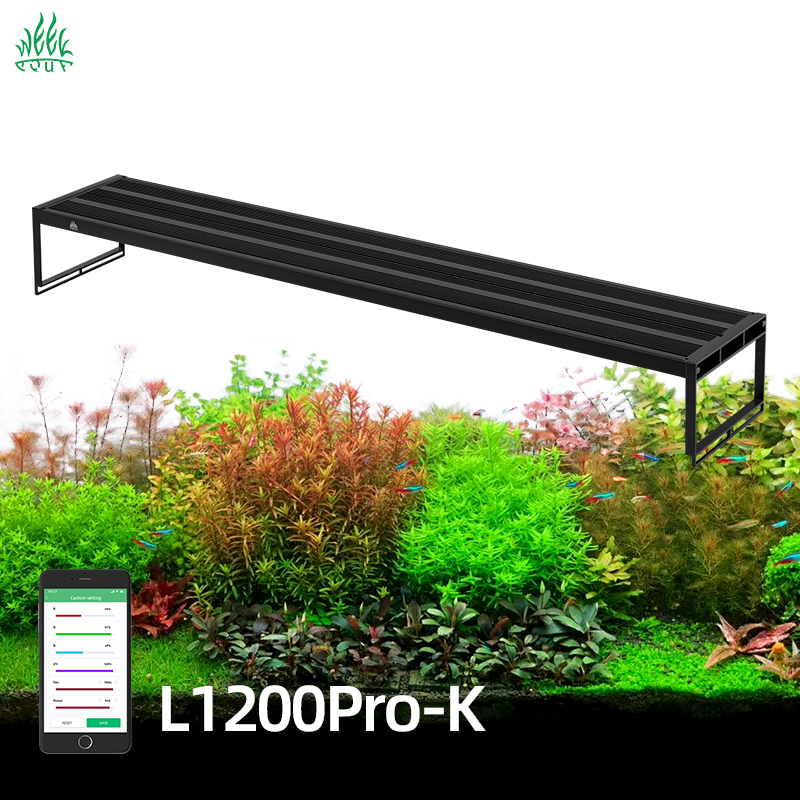 Planted Aquarium Cycling - WEEKAQUA L1200K Pro 120CM Sterowanie Aplikacją,