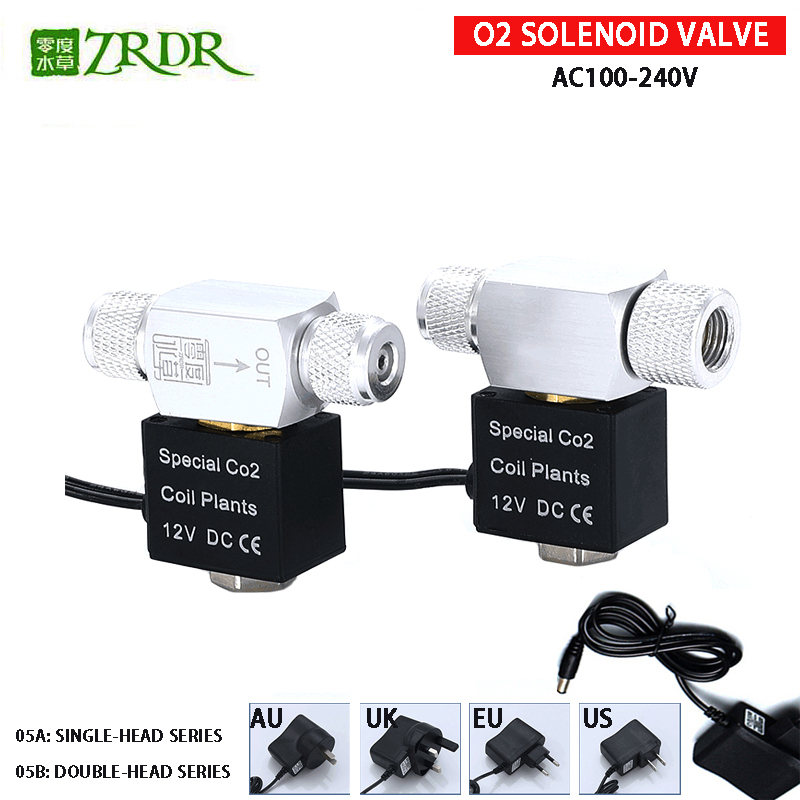 Planted Aquarium Co2 - ZRDR Akwarium Co2 Elektrozawór Regulator 110V-220V