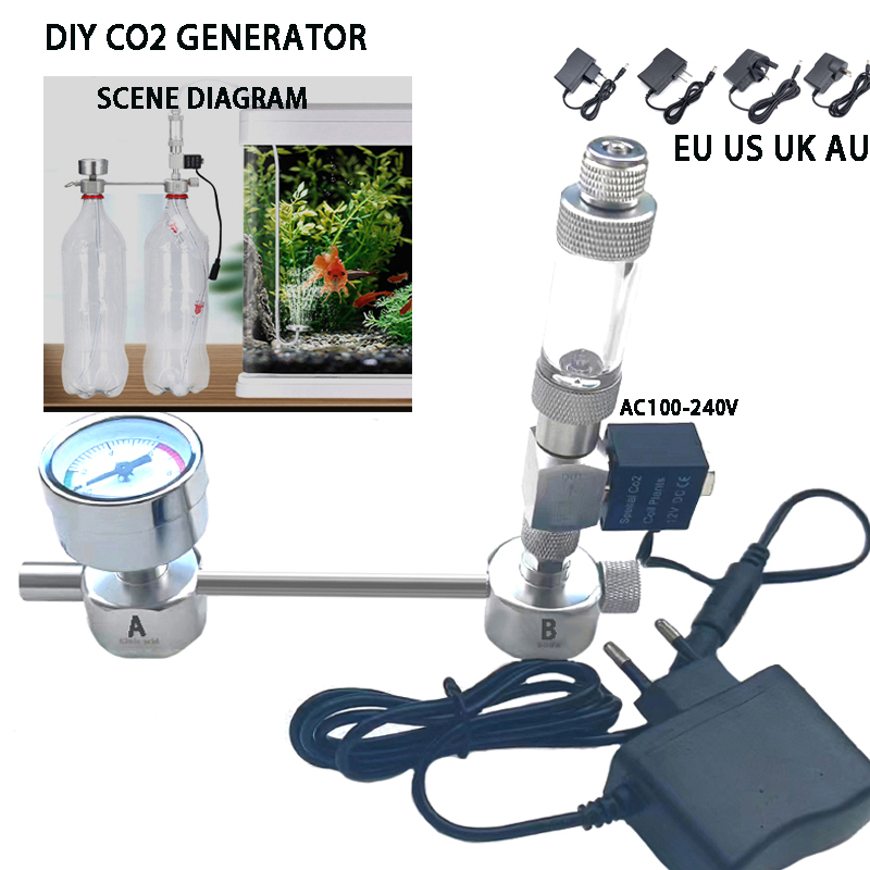 Planted Aquarium Co2 Kit - Zestaw do samodzielnego montażu generatora CO2