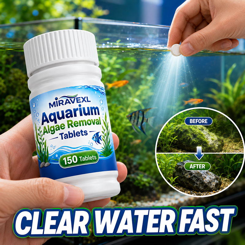 Planted Aquarium Freshwater - MIRAVEXL 150 Tabletki do usuwania alg