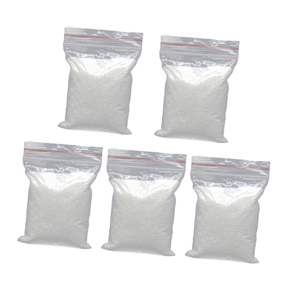 Aquarium Sand White - 5 opakowań białego piasku dekoracyjnego 80