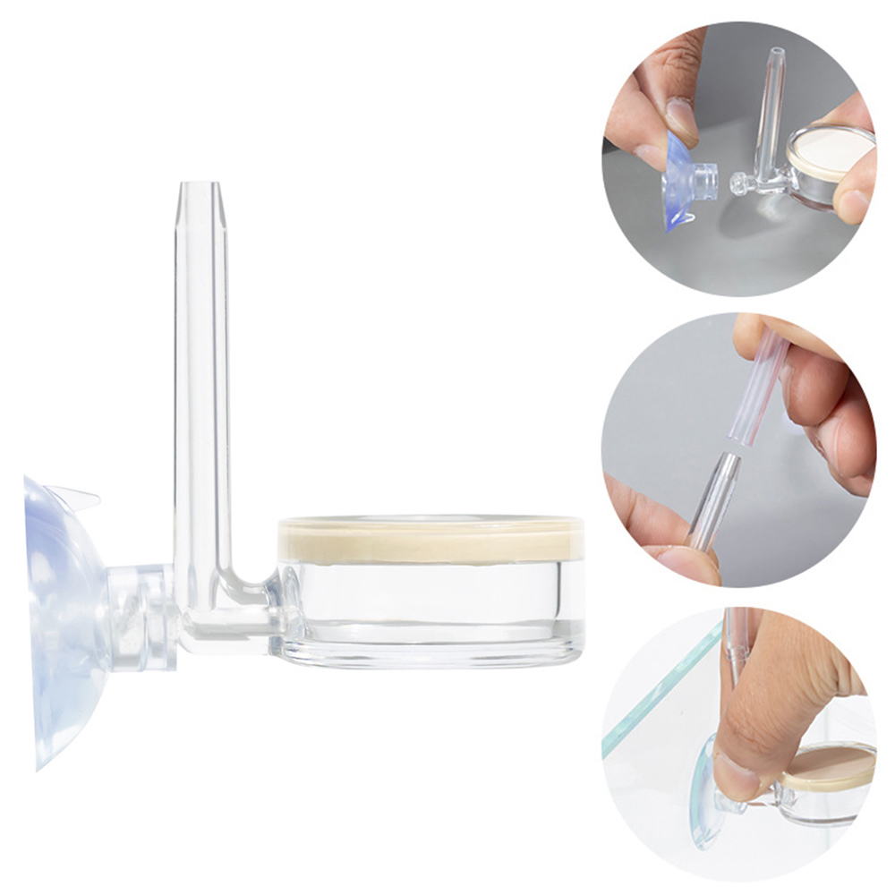 Glass Co2 Drop Checker - 1 szt. Dyfuzor do roślin akwariowych,