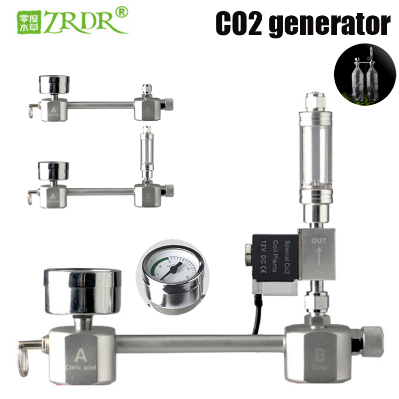 Planted Aquarium Co2 Kit - Zestaw do regulatora CO2 akwariowego generator