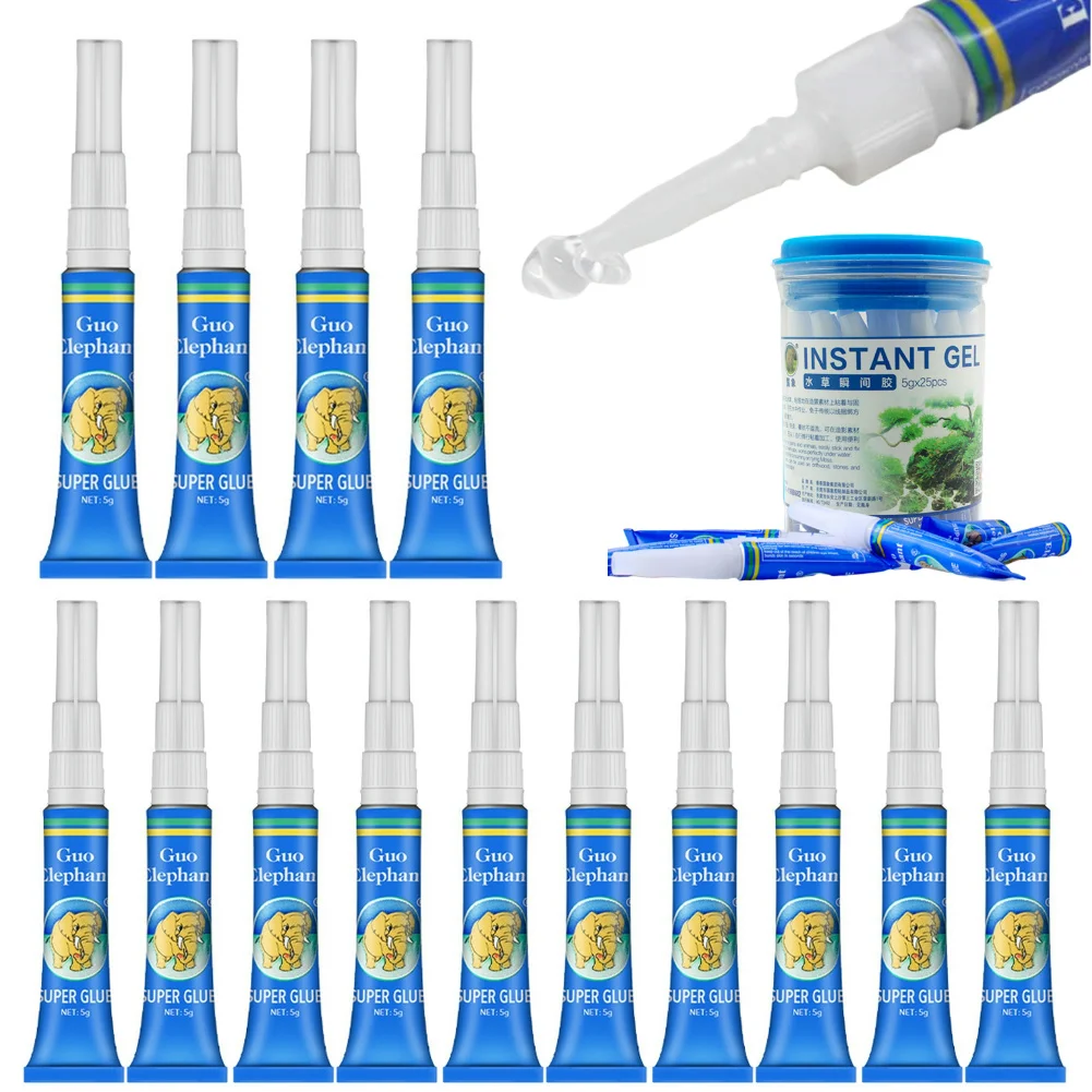 Aquarium Plant Glue - Żyłki roślin wodnych Drewno pływające Żel