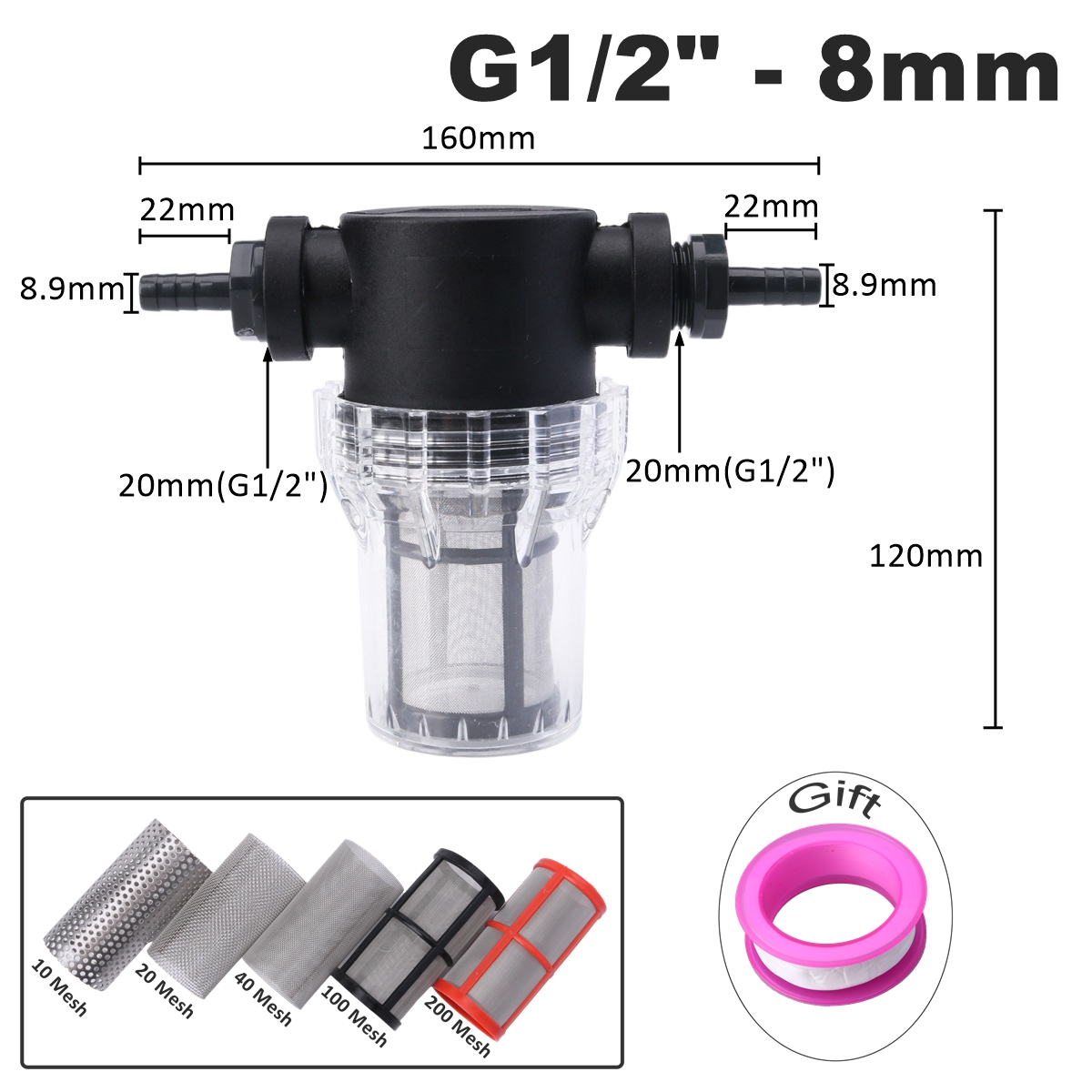 Filtr pagodowy PVC 8~30mm, fil – Aquarium Planet recenzja i cena