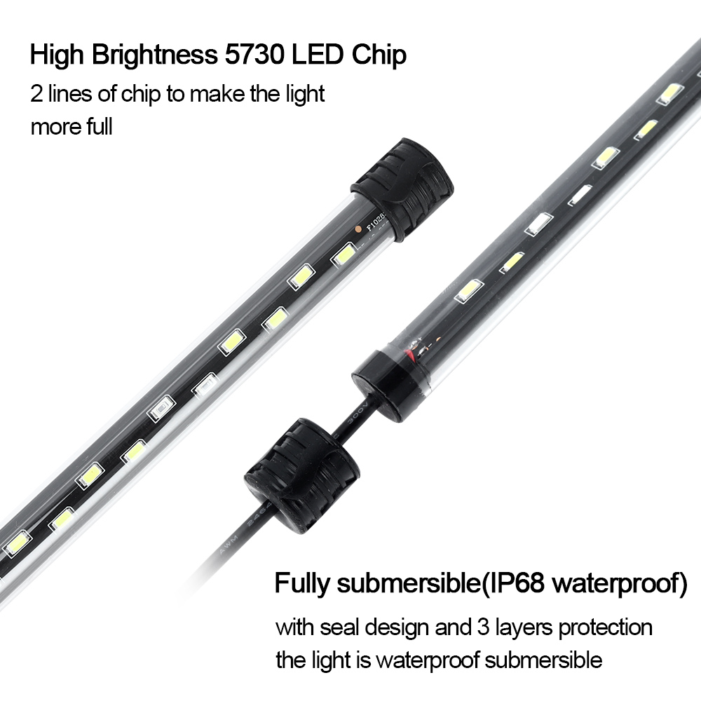 Oświetlenie akwarium LED lampa – Aquarium Plant Iron recenzja i cena