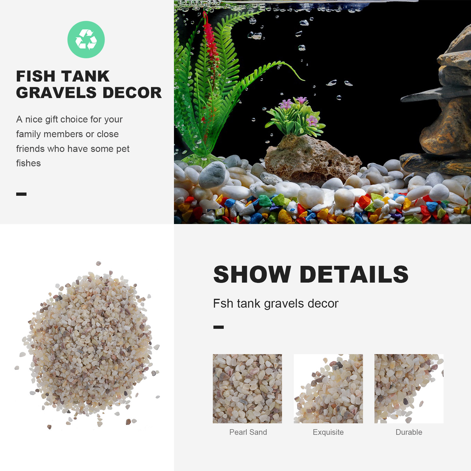 1 zestaw wysokiej jakości deko – Aquarium Plant Gravel recenzja i cena