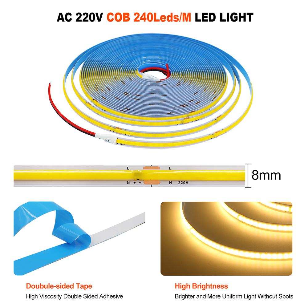 220V 5m 10m 15m 20m 50m COB LE – Ludwigia Super Red recenzja i cena