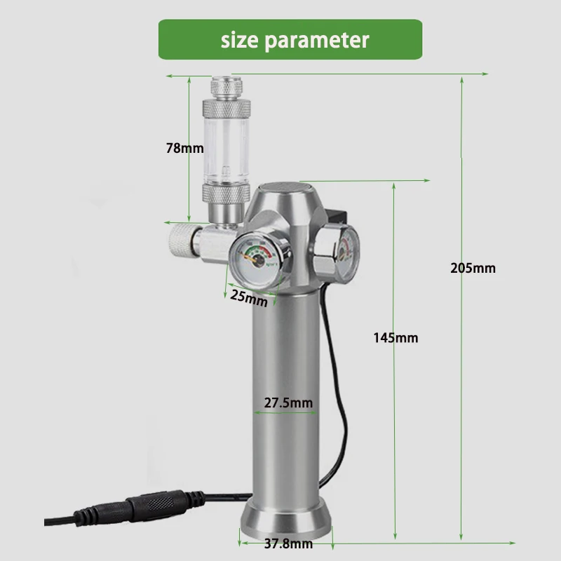 Regulator CO2 do akwarium, zaw – Planted Aquarium Co2 recenzja i cena
