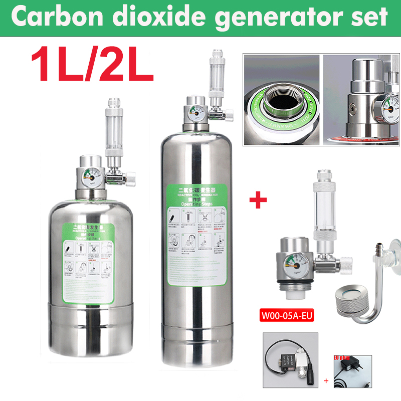 System generatora CO2 do akwar – Planted Aquarium Co2 Kit recenzja i cena