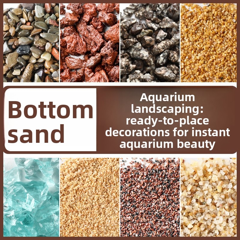 Kolorowy szklany piasek do akw – Aquarium Sand White recenzja i cena
