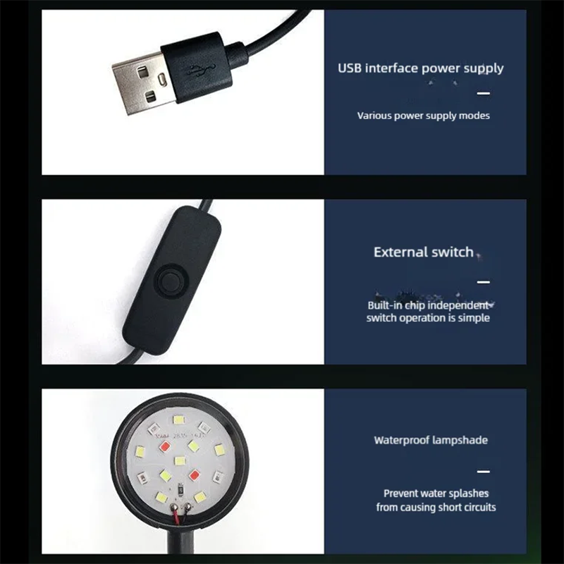 Lampka LED USB do akwarium z k – Aquarium Plant Iron recenzja i cena
