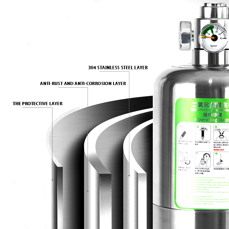 Generator CO2 do akwarium ZRDR – Planted Aquarium Co2 recenzja i cena