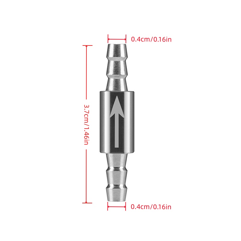 1 szt. zawór zwrotny ze stali  – Glass Co2 Drop Checker recenzja i cena